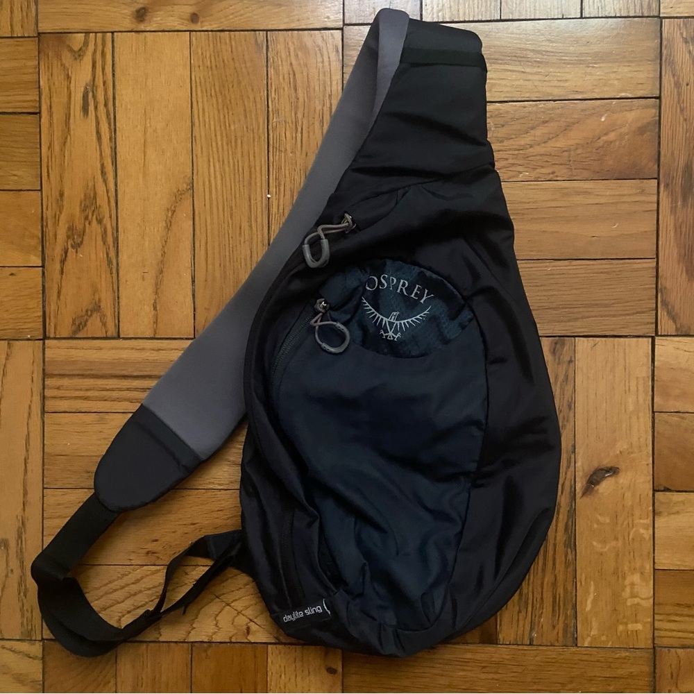 Osprey Daylite Shoulder Sling 6L Nylon Bag - Black Gray
